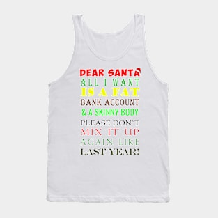 Christmas desire Tank Top